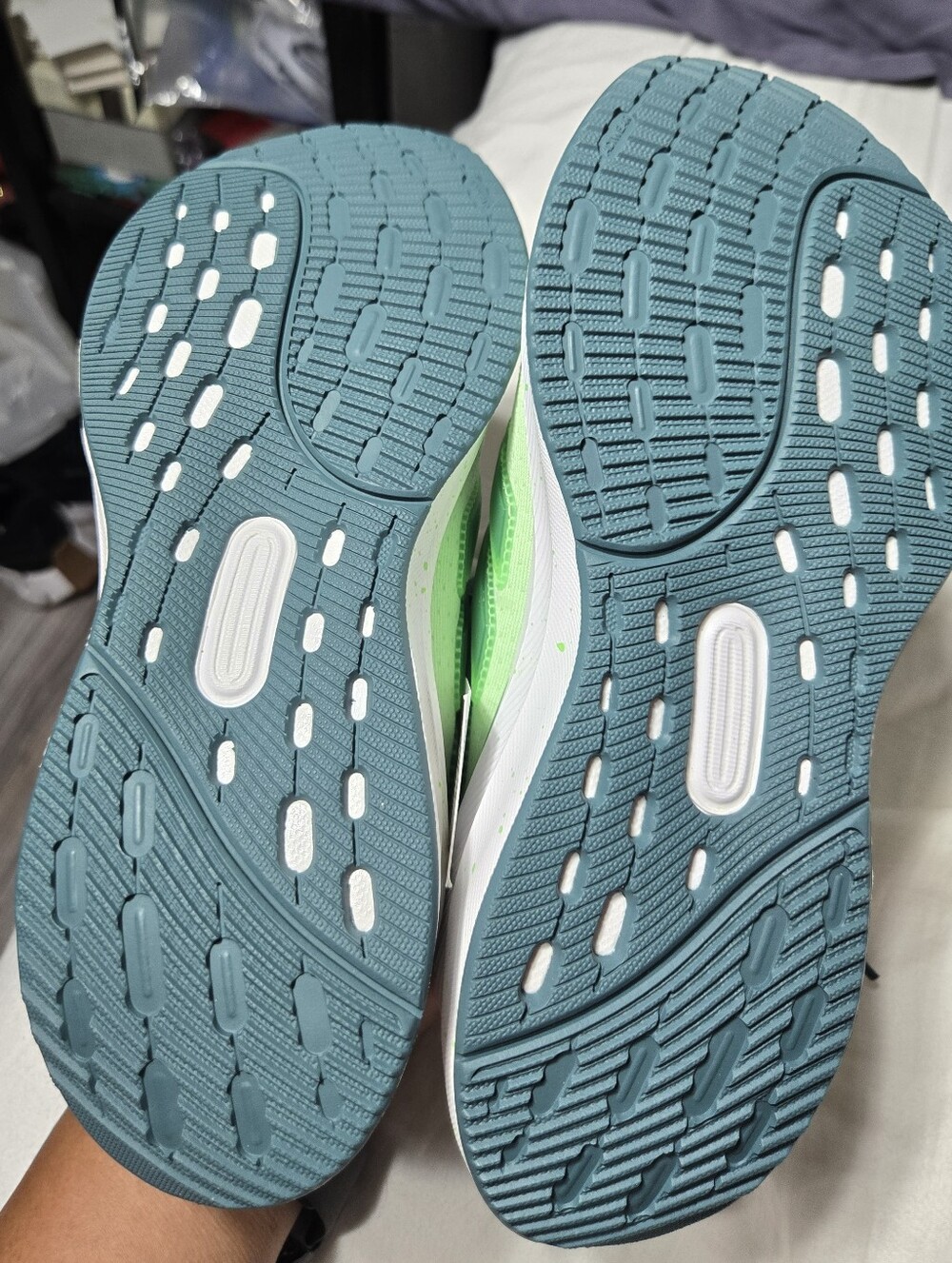 Adidas Ultrarun 5 Junior Green Sz 4 Youth NWT - Picture 5 of 8